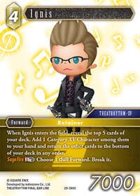 Ignis - Blissful Eternity - Final Fantasy TCG card