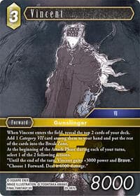Vincent - Blissful Eternity - Final Fantasy TCG card
