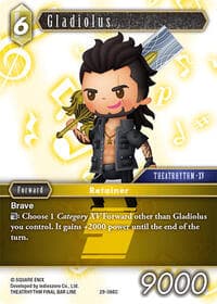 Gladiolus - Blissful Eternity - Final Fantasy TCG card