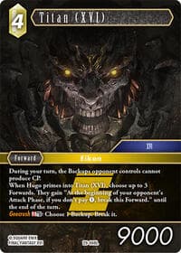 Titan (XVI) - Blissful Eternity - Final Fantasy TCG card