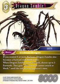 Dragon Zombie - Blissful Eternity - Final Fantasy TCG card