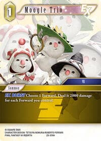 Moogle Trio EX - Blissful Eternity - Final Fantasy TCG card