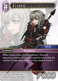 Aranea - Blissful Eternity - Final Fantasy TCG card