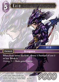 Kain - Blissful Eternity - Final Fantasy TCG card