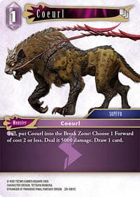 Coeurl - Blissful Eternity - Final Fantasy TCG card