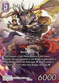 Kelger (Full Art) - Blissful Eternity - Final Fantasy TCG card