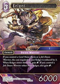 Kelger - Blissful Eternity - Final Fantasy TCG card