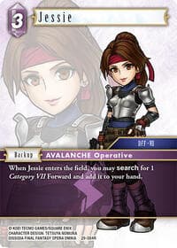 Jessie - Blissful Eternity - Final Fantasy TCG card