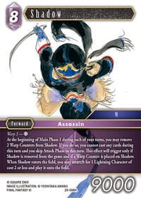 Shadow - Blissful Eternity - Final Fantasy TCG card