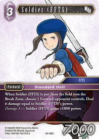 Soldier (FFTS) - Blissful Eternity - Final Fantasy TCG card