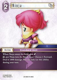 Ninja - Blissful Eternity - Final Fantasy TCG card