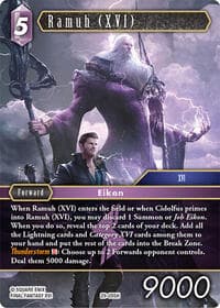 Ramuh (XVI) - Blissful Eternity - Final Fantasy TCG card
