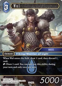 Wol (096) - Blissful Eternity - Final Fantasy TCG card