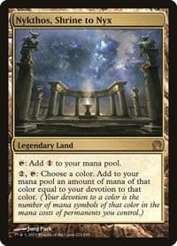 Nykthos, Shrine to Nyx - Theros - Magic: The Gathering card