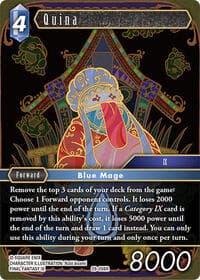 Quina - Blissful Eternity - Final Fantasy TCG card