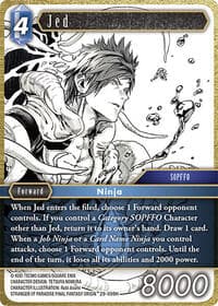 Jed - Blissful Eternity - Final Fantasy TCG card