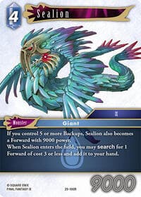 Sealion - Blissful Eternity - Final Fantasy TCG card