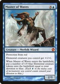 Master of Waves - Theros - Magic: The Gathering card