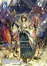 Yuna EX (Full Art) - Blissful Eternity - Final Fantasy TCG card