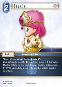 Oracle - Blissful Eternity - Final Fantasy TCG card