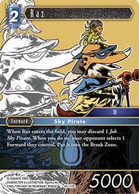 Raz - Blissful Eternity - Final Fantasy TCG card