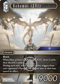 Bahamut (XVI) - Blissful Eternity - Final Fantasy TCG card