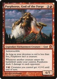 Purphoros, God of the Forge - Theros - Magic: The Gathering card