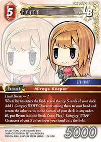 Reynn - Blissful Eternity - Final Fantasy TCG card