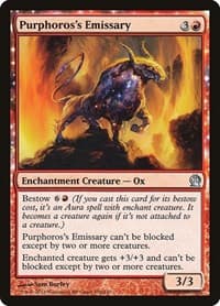 Purphoros's Emissary - Theros - Magic: The Gathering card