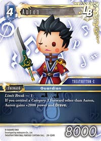 Auron - Blissful Eternity - Final Fantasy TCG card