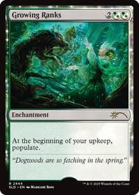 Growing Ranks - Secret Lair Drop Series - Magic: The Gathering card