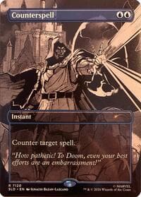Counterspell (7120) - Secret Lair Drop Series - Magic: The Gathering card