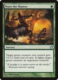 Hunt the Hunter - Theros - Magic: The Gathering card