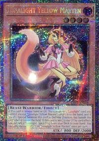 Lunalight Yellow Marten (Starlight Rare) - Legendary Arc-V Decks - YuGiOh card