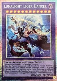 Lunalight Liger Dancer (Starlight Rare) - Legendary Arc-V Decks - YuGiOh card