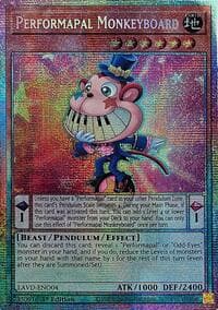 Performapal Monkeyboard (Starlight Rare) - Legendary Arc-V Decks - YuGiOh card
