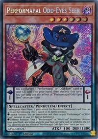 Performapal Odd-Eyes Seer (Secret Rare) - Legendary Arc-V Decks - YuGiOh card