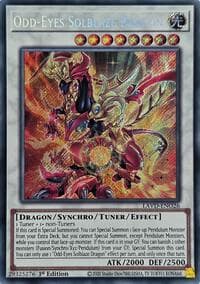 Odd-Eyes Solblaze Dragon (Secret Rare) - Legendary Arc-V Decks - YuGiOh card