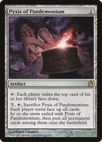 Pyxis of Pandemonium - Theros - Magic: The Gathering card
