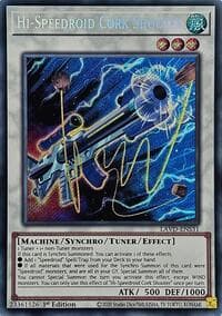 Hi-Speedroid Cork Shooter (Secret Rare) - Legendary Arc-V Decks - YuGiOh card