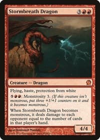 Stormbreath Dragon - Theros - Magic: The Gathering card