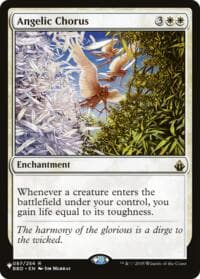 Angelic Chorus - The List Reprints - Magic: The Gathering card