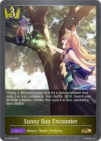 Sunny Day Encounter - Shadowverse: Evolve Promo Cards - Shadowverse: Evolve card