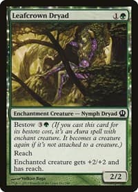 Leafcrown Dryad - Theros - Magic: The Gathering card