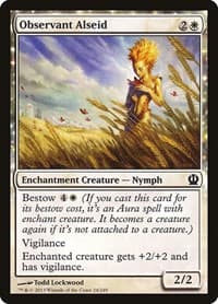 Observant Alseid - Theros - Magic: The Gathering card