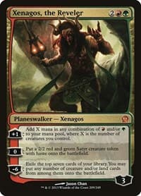 Xenagos, the Reveler - Theros - Magic: The Gathering card