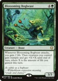 Blossoming Bogbeast - The List Reprints - Magic: The Gathering card