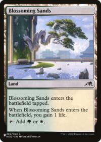 Blossoming Sands (NEO) - The List Reprints - Magic: The Gathering card