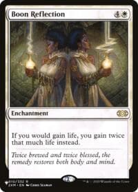 Boon Reflection - The List Reprints - Magic: The Gathering card