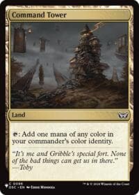 Command Tower (DSC) - The List Reprints - Magic: The Gathering card